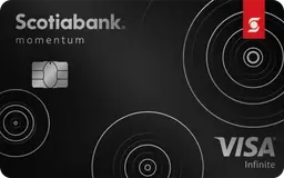 Scotiabank Momentum Visa Infinite card art
