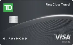 TD First Class Travel Visa Infinite card art