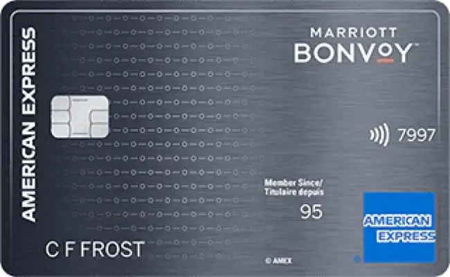 American Express Marriott Marriott Bonvoy Business card art