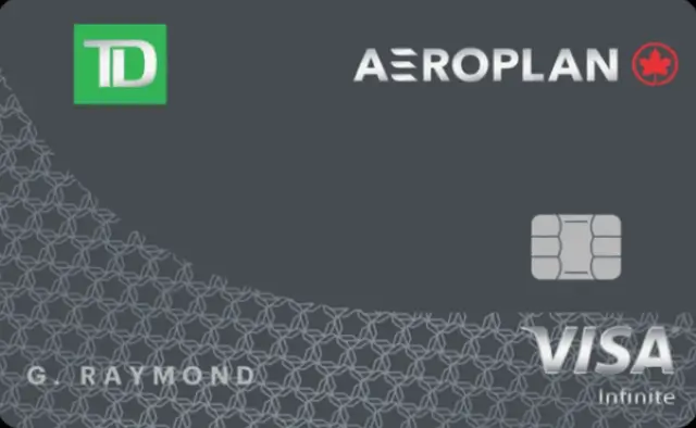 TD Aeroplan Visa Infinite card art