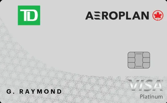 TD Aeroplan Visa Platinum card art