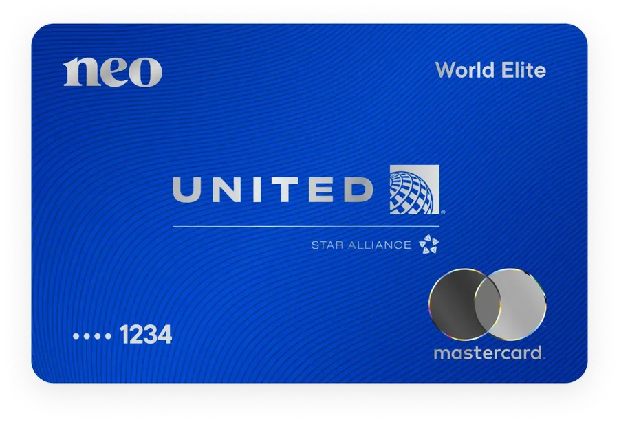United MileagePlus Neo World Elite Mastercard card art
